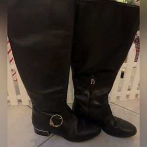 Tory Burch Black Sofia Riding Boots